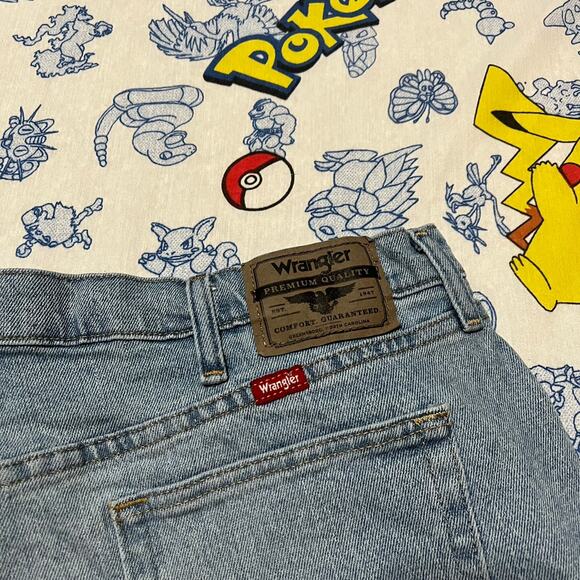 Vintage 2000s Wrangler Denim Shorts Jorts Jean Shorts - Picture 3 of 4